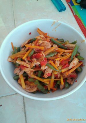 Foto resep Buncis Masak Ayam