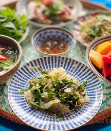 nộm sứa rau muống