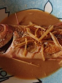 紅燒紅目鰱魚 的食譜成品照片