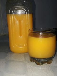 صورة لوصفة عصير الجزر والبرتقال 🍹🍊🥕