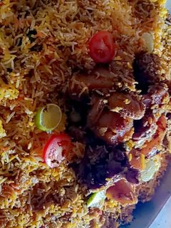 صورة لوصفة زربيان عدني بالدجاج🤤🤍