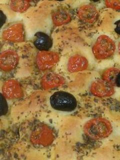 Una foto de Focaccia rápida
