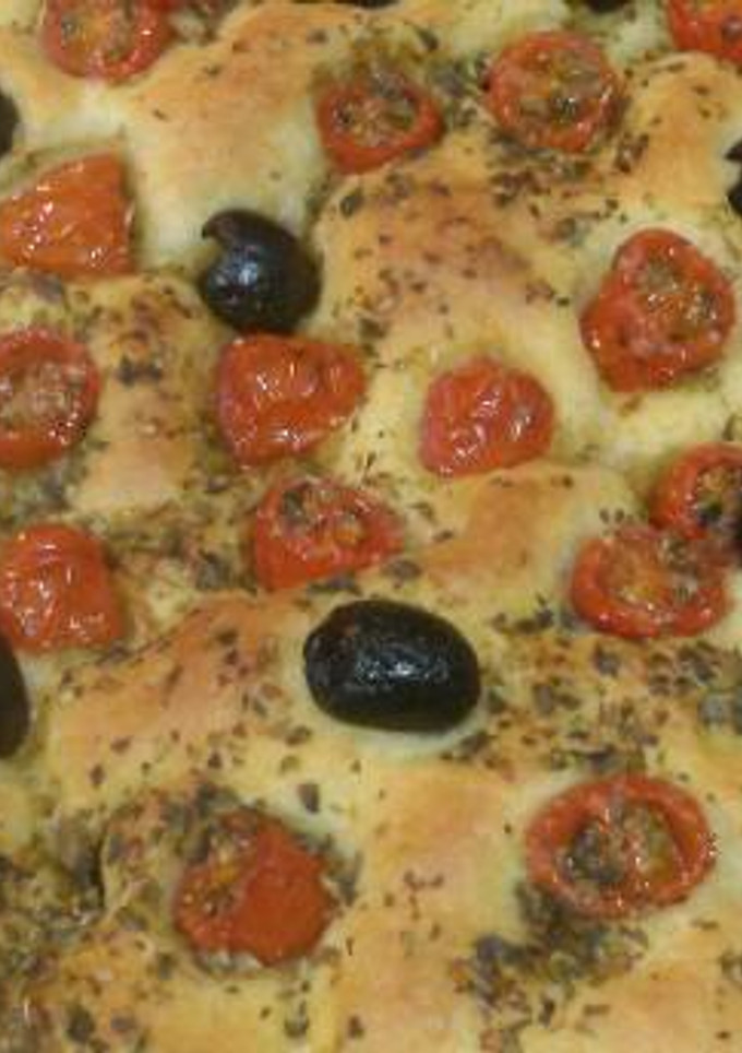 Una foto de Focaccia rápida