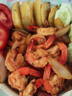 Foto resep Udang goreng mentega 💕