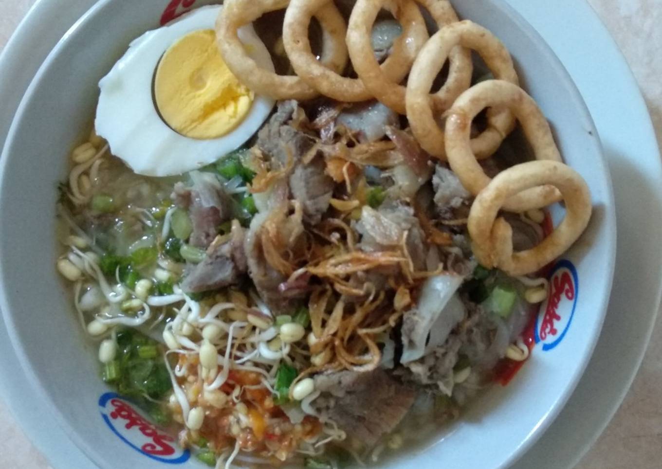#25 Soto putih bumbu sop