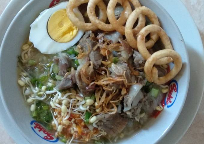 #25 Soto putih bumbu sop