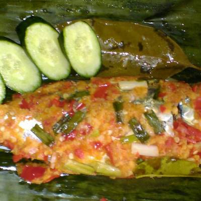 Resep Pepes Ikan Kembung Bumbu Pedas Oleh Retysweet89 Retys Spawon Cookpad