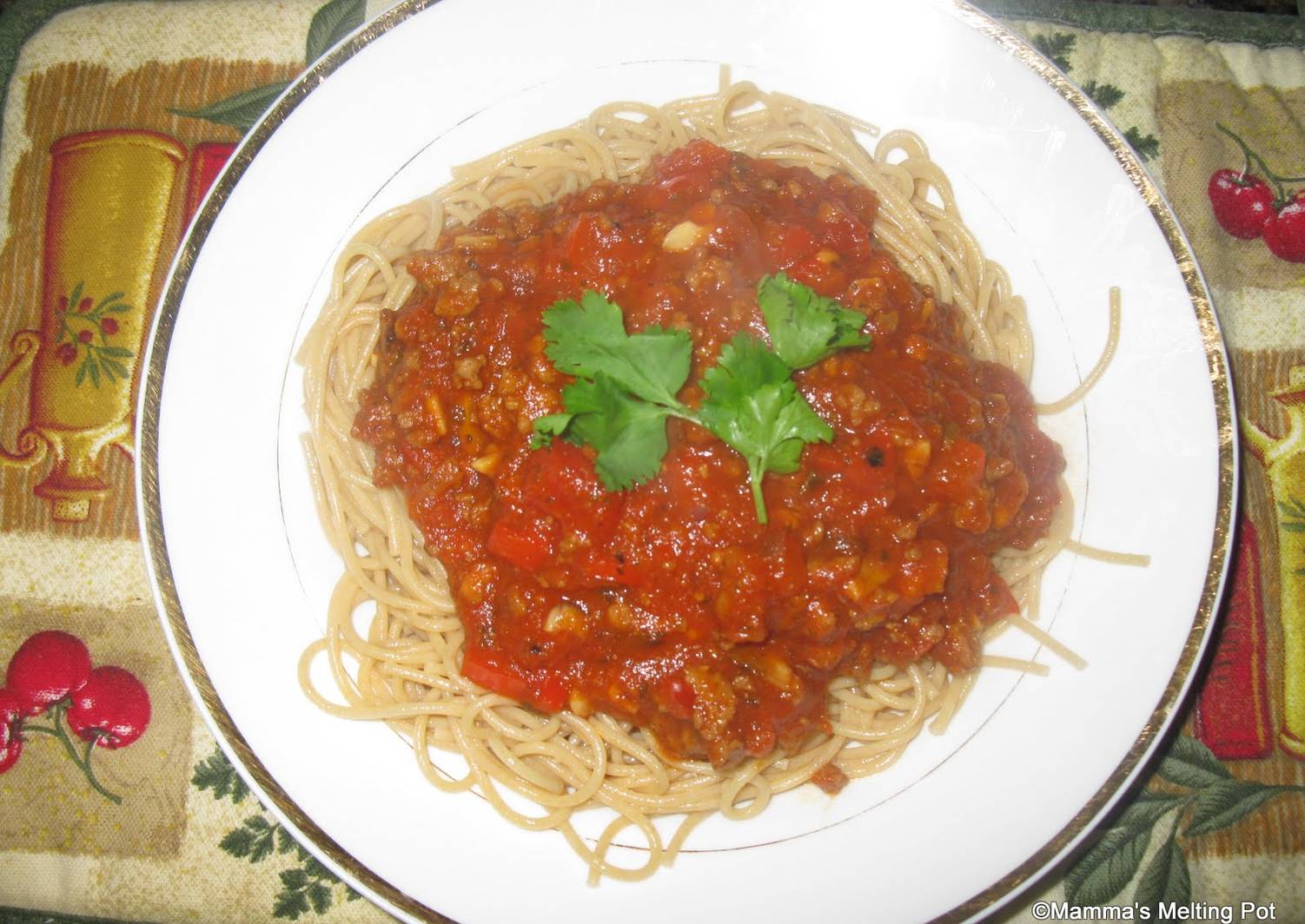 Homemade Meat Pasta Sauce Recipe by N P - Cookpad