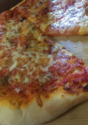 صورة لوصفة بيتزا 🍕🍕🍕
