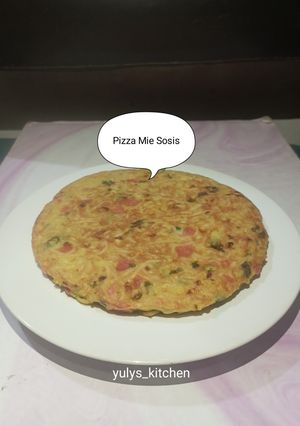 Foto resep Pizza Mie Sosis