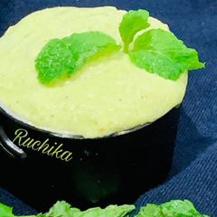 A picture of Mint and Curd Dip.
