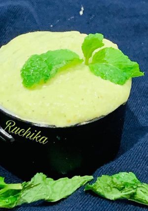 A picture of Mint and Curd Dip.