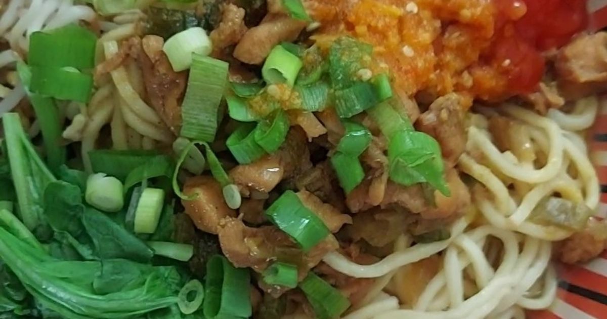 Mie Ayam ala abang Gerobakan