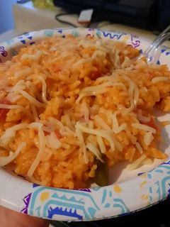 A picture of Dollar Store Spanish Rice.