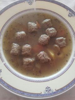 Májgombócleves recept fotója