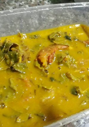 A picture of Oha soup.