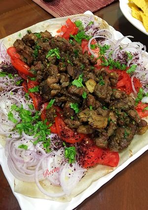 صورة لوصفة طريقة عمل شاورما لحم