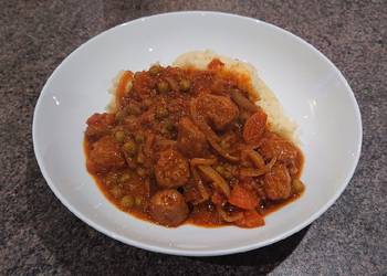 The New Way Prepare Recipe Slow Cooker Curried Sausages Delicious Simple