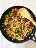 One Pot Pasta de Peru e legumes