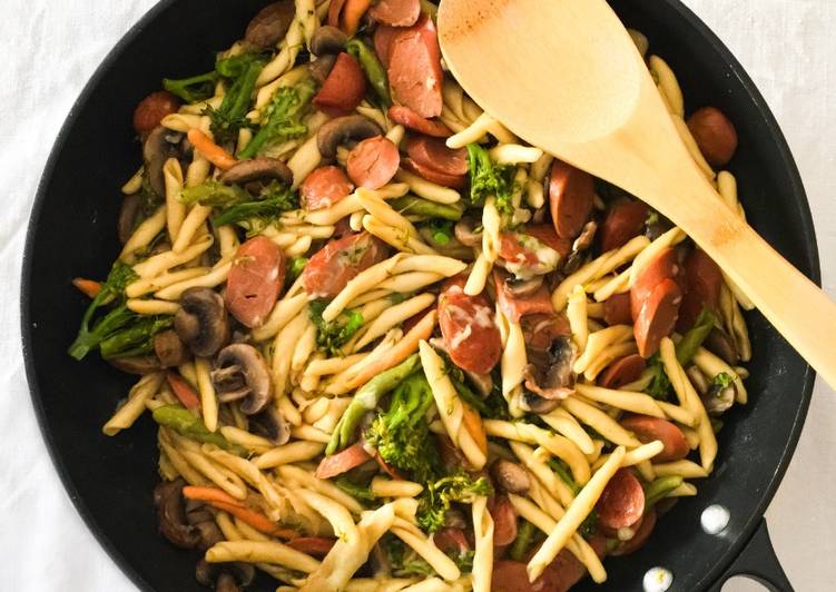 How to Prepare Quick One Pot Pasta de Peru e legumes