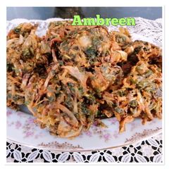 A picture of Mix Vegetable Crispy Pakora 😋.