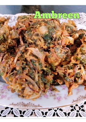 A picture of Mix Vegetable Crispy Pakora 😋.