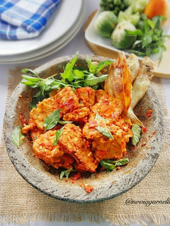 Foto resep Tempe penyet sambal kemangi