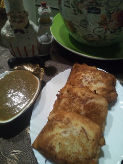 A picture of Pasta parcels.