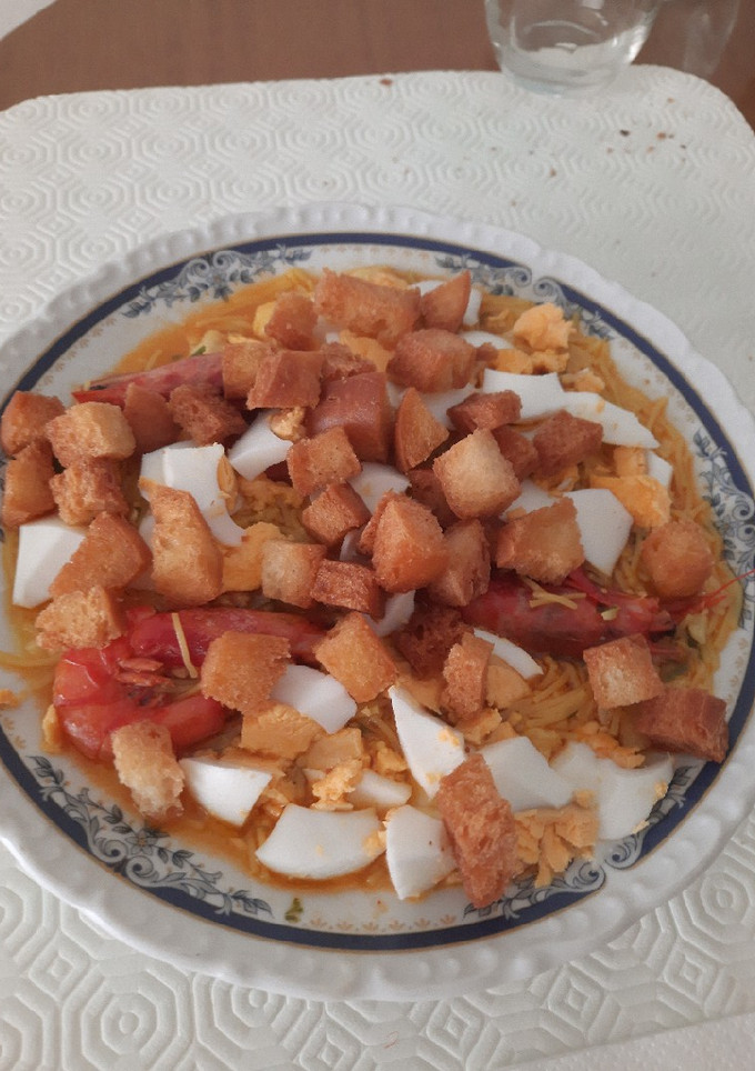 Una foto de Sopa de marisco