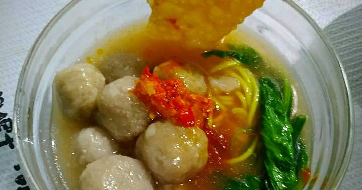 1 379 resep  bakso  jamur  enak dan  sederhana Cookpad