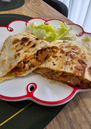 Foto resep Chicken cheese quesadilla ala t4cobell