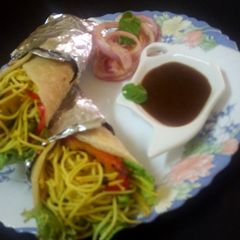 A picture of Noodles rolls.