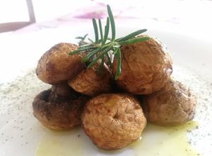 Foto di Funghi Portobello in Friggitrice ad Aria con Rosmarino, Aglio, Sale e Olio