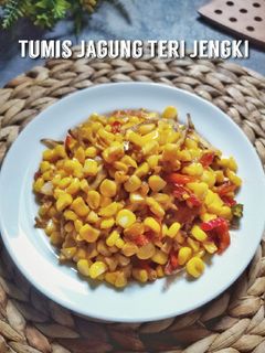 Foto resep Tumis Jagung Teri Jengki