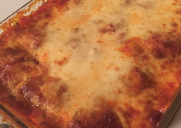 Recipe of Speedy Raveronni Lasagna