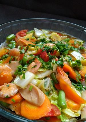Foto resep Capcay udang🦐🦐