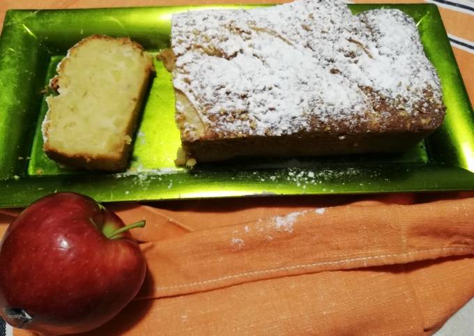 Ricetta di Fatto in casa Plumcake con mele e mascarpone