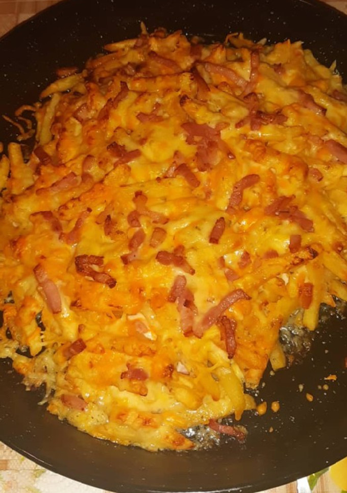 Una foto de Patatas Foster clásicas