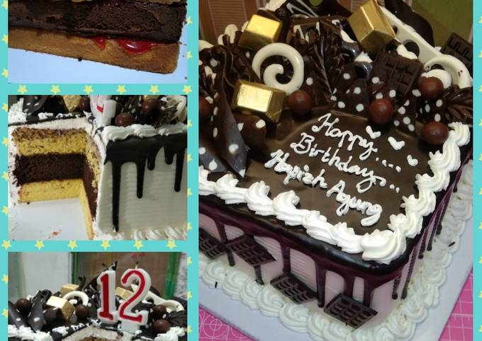 Cake lapsur ekonomis sukaaa enak empuk