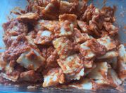 Una foto de raviolis de carne