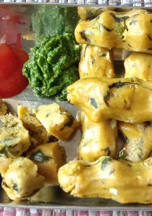 રાજસ્થાની મકાઈ ના ઢોકળા(rajasthani makki dhokla Recipe in Gujarati) રેસીપી મુખ્ય ફોટો