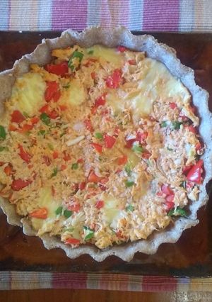 Una foto de Tarta Integral de Pollo