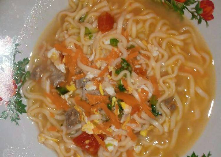Cara Gampang memasak Bakmi Jawa Rebus sehat Anti Gagal