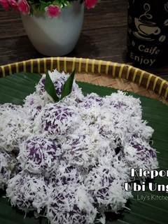 Foto resep 504.Klepon Ubi Ungu