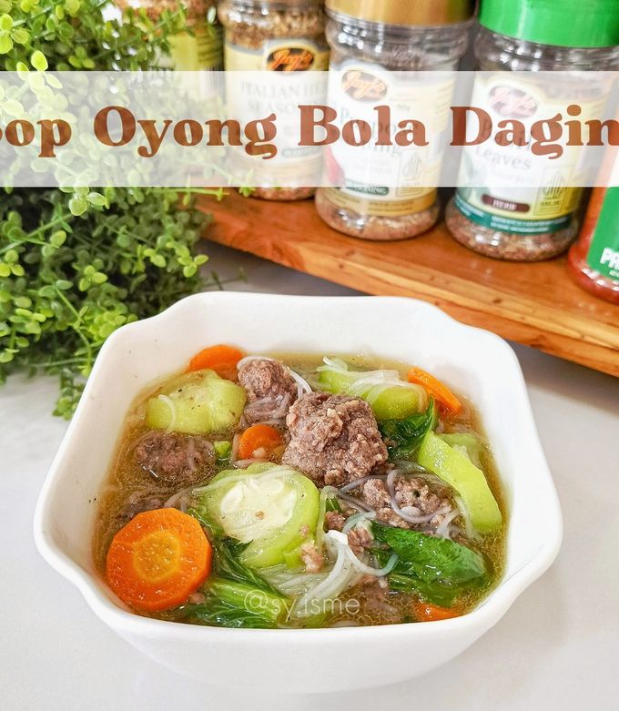 Foto resep Sop Oyong Bola Daging