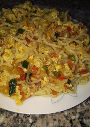 A picture of Fried noodles.