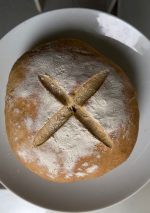 Una foto de Pan de campo