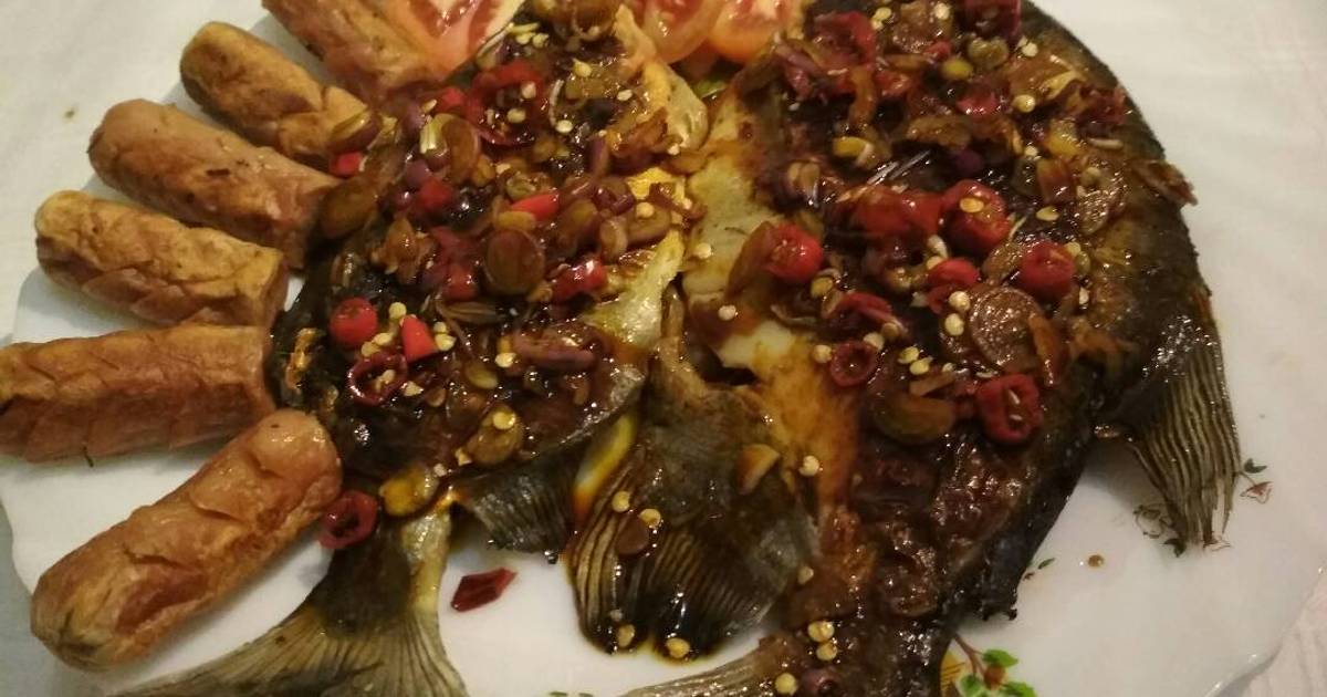 Resep Ikan Bakar Bawal Hitam