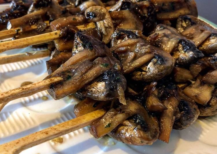 Easy Way to Make Super Quick Mushroom Satay