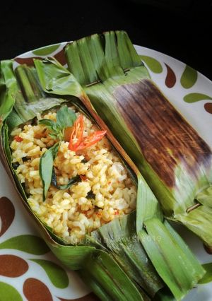 Foto resep Nasi Bakar Tongkol Suwir